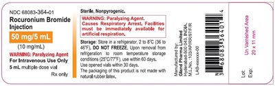 Rocuronium Vial Label1