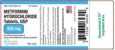image description - metformin hcl tablets 625mg 30s