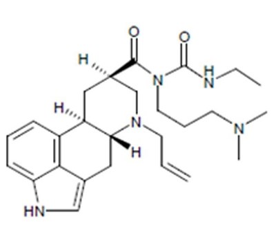 Chemical Structure (Cabergoline Tablets 1)