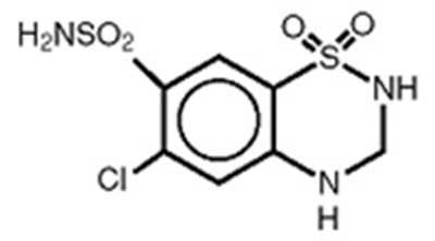 Thiazide-structure (Thiazide Structure)