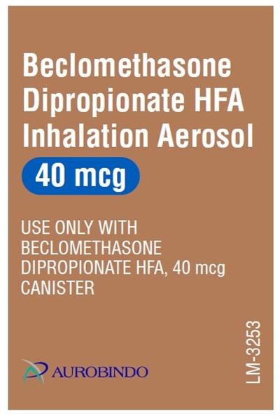 Package Label-principal Display Panel (40 mcg Inhalation Actuator Label)