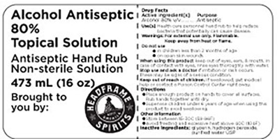 473.2 mL Label - Hand Sani Labels 16oz