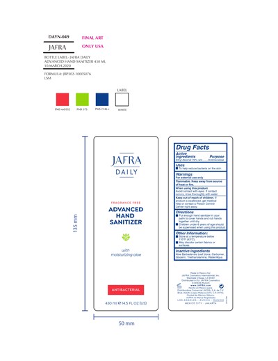 Advanced Hand Sanitizer (Handsanitizerusa430ml)
