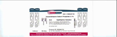 Dexamethasone Sodium Phosphate 0.1% (A2c2385e 74a8 4a18 92ec Be8a1380e13a 02)
