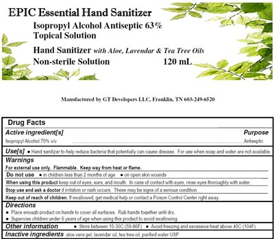 Front And Back Bottle Label 4oz (Epicessentiallabel)