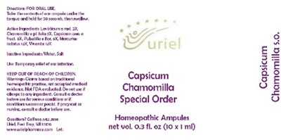 CapsicumChamomillaSpecialOrderAmpules
