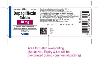 Container Label 10mg (Contanier Label 10mg)