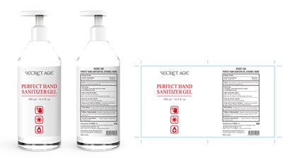 500ml Label (Secretage 500ml)