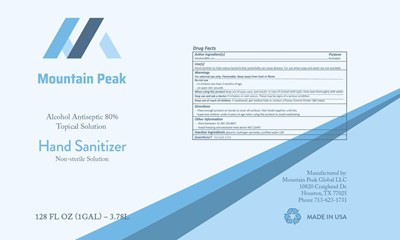 3.78l Label (Mountain Peak 3 78l)