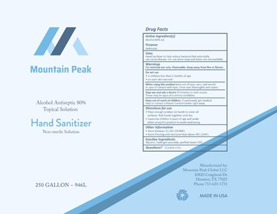 946 L Label (Mountain Peak 946l)