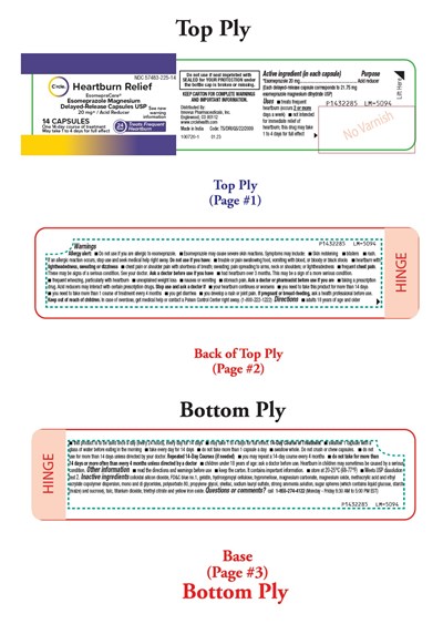 esomeprazole-fig1.jpg PACKAGE LABEL-PRINCIPAL DISPLAY PANEL - 20 mg (14 Capsule Container Label) - esomeprazole fig1