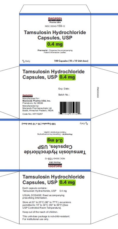 Cart (Tamsulosin Carton 0.4mg 100s)