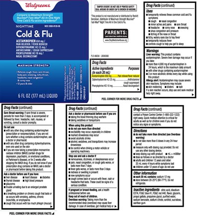 mucus-relief-all-in-one-nighttime-cold-flu-liquid-1.jpg Acetaminophen 650 mg, Diphenhydramine HCl 25 mg, Phenylephrine HCl 10 mg - mucus relief all in one nighttime cold flu liquid 1