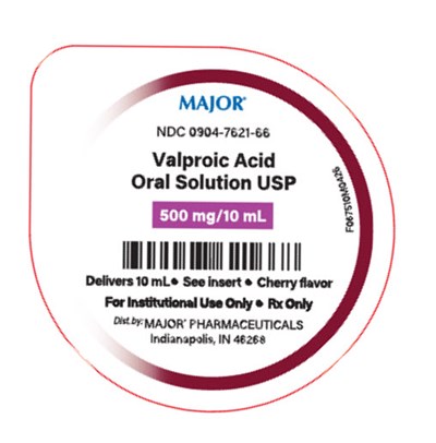 10 mL Lidding For Valproic Acid (Valacidmaj 5)