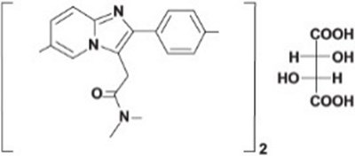 Chemical Structure - zolpidem 01
