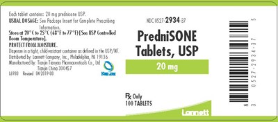 20 mg (Prednisone Tablets Usp 10 20 And 50 mg 3)