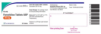 Package Label-principal Display Panel -20 mg (30 Tablets Bottle) (Famotidine Fig1)
