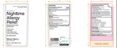 Wag Nighttime Allergy Relief 12fl Oz 354 mL (625mb12wag)