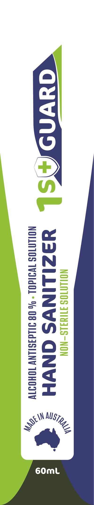 Front  Label (60ml 1stguard 01)