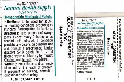 Headache Label 7 (Nhs Headache 7)