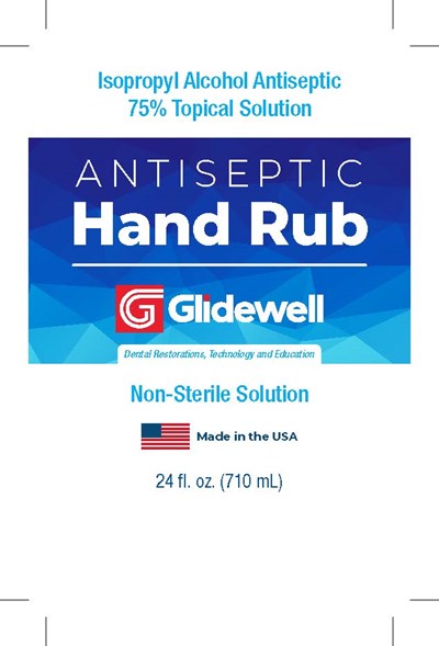 Isopropyl Alcohol Antiseptic Antiseptic Hand Rub Non Sterile Solution (Package.label)