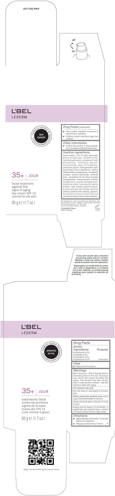 Principal Display Panel - 50 g Bottle Box - lederm 01