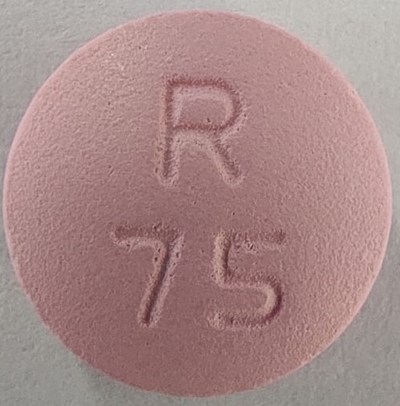 Metoprolol Tartrate Tabs Usp 75mg Image
