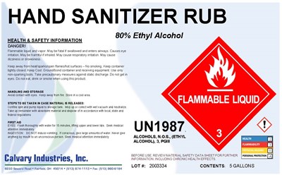 5 Gl Pail Label (7679608505)