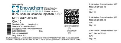 sodiumchloride-01.jpg PRINCIPAL DISPLAY PANEL - 10 mL Vial Label - sodiumchloride 01
