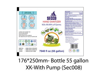 Secco 55gallons (76699 100 08)