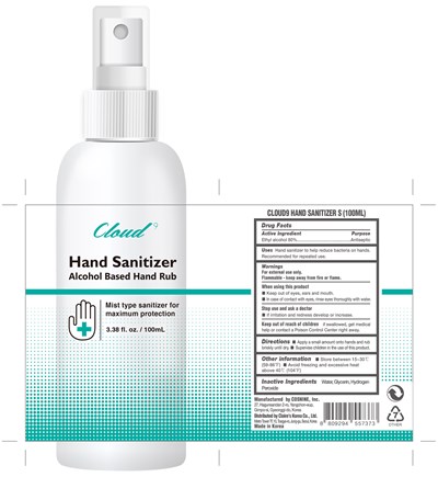 100ml Label (Cloud9 100)