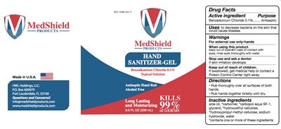 MedShield_Gel-236mL.jpg 236 mL NDC: 75446-222-17 - MedShield Gel 236mL