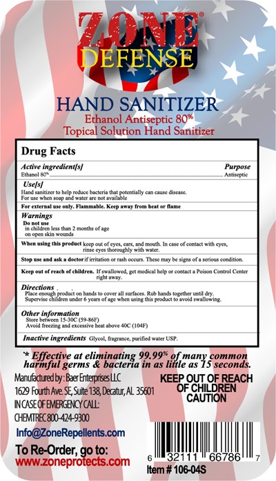 2020 Zone Defense Hand Sanitizer Back Label (2020 Zone Sanitizer Back 01)