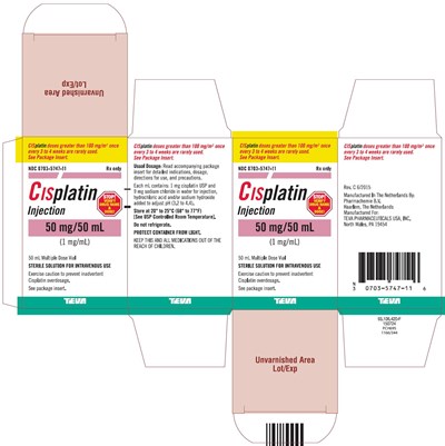 Cisplatin Injection Solution A074656 2