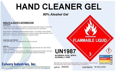55 Gl Drum Label (7679608355)