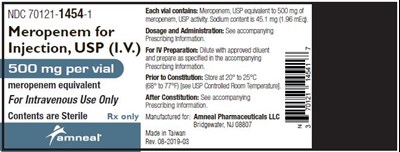 10 (Meropenem For Injection Usp 2)