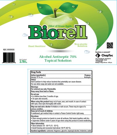 Principal Display Panel (3.78 L Bottle Label)