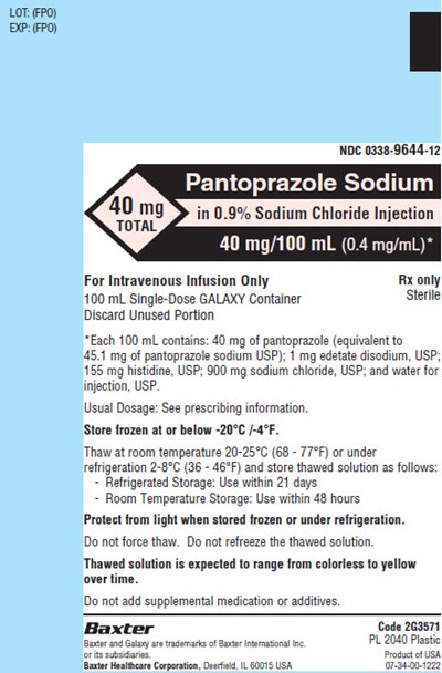 Pantoprazole Representative Container Label 1 Of 2 0338-9644-12 (Image 02)