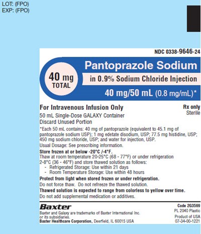 Pantoprazole Representative Container Label 1 Of 2 0338-9646-24 (Image 06)