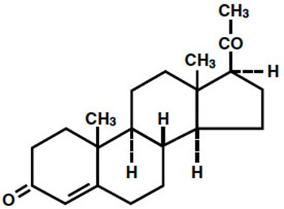 Progesterone_structure (Progesterone Injection Usp Figure 1 Progesterone Structure)