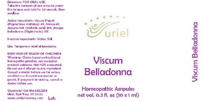 Viscumbelladonnaampules