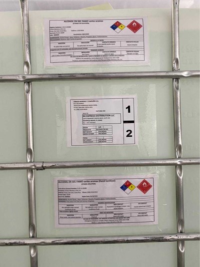 Front With Label Of Tank (Fda3)