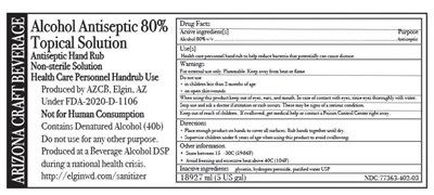 18927ml Sanitizer (77363 402 03)