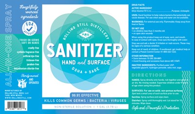 1gallon Label
