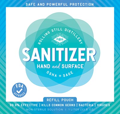 Small Pouch Front Label