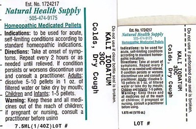 NHS_colds_dry_cough.jpg Colds Dry Cough Label - NHS colds dry cough