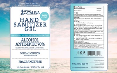 55 Gallon Drum of Hand Sanitizer - 76902 025 04