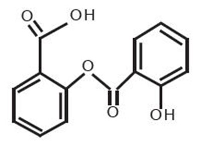salsalate-01.jpg Chemical Structure - salsalate 01