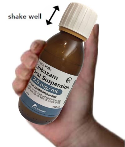 Figure B (Clobazam Oral Suspension 5)