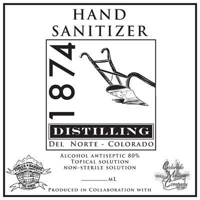 3875ml Label Front (1874 Handsani Label Front)